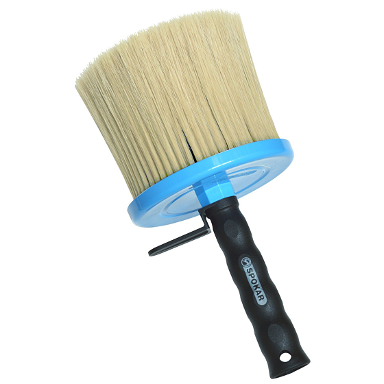 Spokar Runder Pinsel, saubere Borsten, Kunststoffgriff C8 Mix