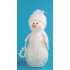Weißer Schneemann stehend 23 cm Nr.2