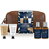 Baylis & Harding Men Ginger and Lime Hair Shampoo 100 ml + Körperreinigungsgel 100 ml + After Shave Balm 50 ml + Duschgel 50 ml + Kulturbeutel, Kosmetikset für Herren