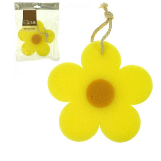 Elina Body Flower Badeschwamm mit Kordel