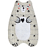 Wildlife Warmers Thermophore Heizflasche für Kinder gestrickter Bär 1 l