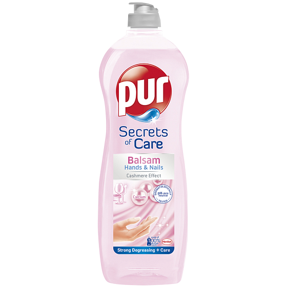 Pur Secrets of Care Balsam Hand & Nails Cashmere Effect Spülmittel 750 ml
