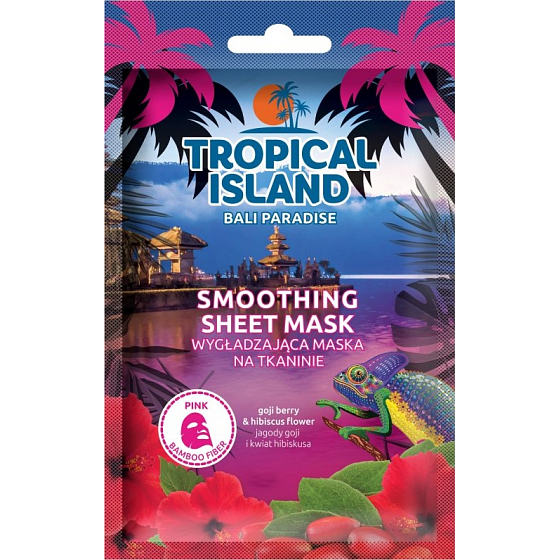 Marion Tropical Island Bali Paradise Textil Gesichtsmaske Glättung 1 Stück
