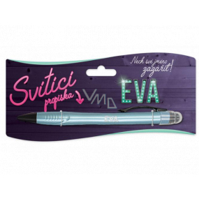 Nekupto Glühender Stift mit dem Namen Eva, Touch Tool Controller 15 cm