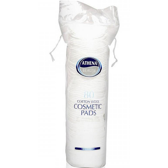 Athena Beauté Wattestäbchen rund 80 Stück