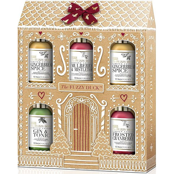 Baylis & Harding The Fuzzy Duck Winter Wonderland Reinigungsgel 100 ml + Duschcreme 100 ml + Badecreme 100 ml + Hand- und Körperlotion 100 ml + Handcreme 100 ml, Kosmetikset für Damen