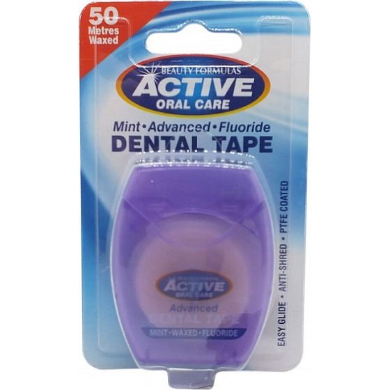 Beauty Formulas Dentalband lila 50 m