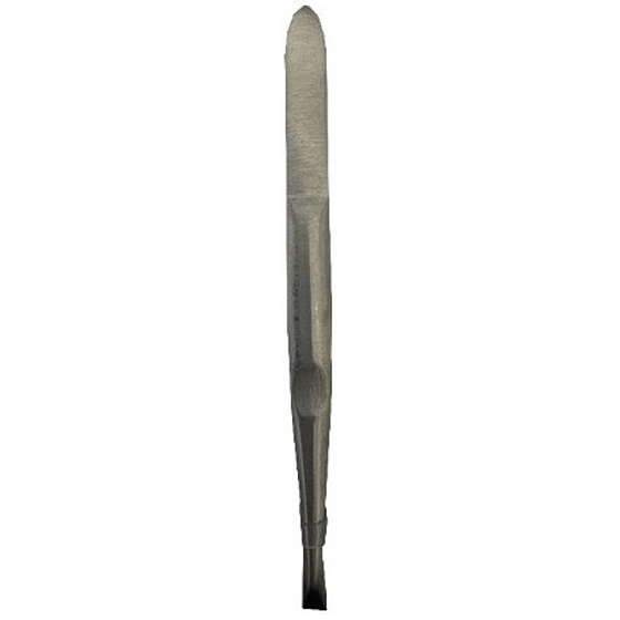 Pinzette Silber schräg in Tasche 9 cm
