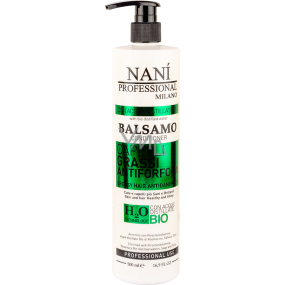 Naní Professional Milano Pflegespülung für fettiges Haar und gegen Schuppenbildung 500 ml