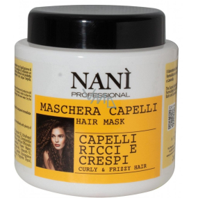 Naní Professional Milano Haarmaske für lockiges und krauses Haar 500 ml