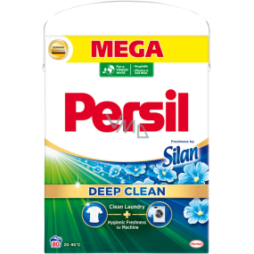 Persil Deep Clean Freshness by Silan Waschmittel für Weiß- und Buntwäsche 80 Dosen 4,8 kg