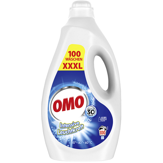 Omo Intensive White Laundry Gel für weiße Wäsche 100 Dosen 5 l