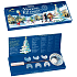 Betlemia Traditional Christmas Bleigießen 6 Stück Bleimünzen + Schmelzkelle, Bleigießset