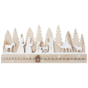 Adventskalender-Panorama Bethlehem 40 x 18 cm