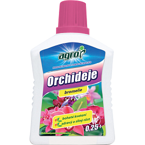 Agro flüssiger Dünger für Orchideen, 250 ml Agro flüssiger Dünger für Orchideen, 250 ml
