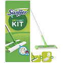 Swiffer Kit Mop + Ersatzstaubtücher für den Boden 8 Stück + Reinigungstücher 3 Stück, Set