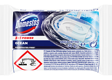 Domestos 3v1 Power Ocean Nachfüllpackung für WC Block, 35 g