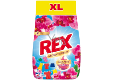 Rex XL Aromatherapy Color Orchid Waschpulver für Buntwäsche 45 Dosen 2,475 kg
