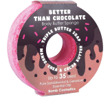 Bomb Cosmetics Besser als Schokolade Donut natürliche Dusche Massage Bad Schwamm mit Duft 165 g
