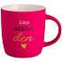 Albi Samtbecher - Für einen rosa Tag rosa 330 ml