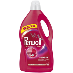 Perwoll Renew Color Mega XXL prací gel na barevné prádlo, ochrana před ztrátou tvaru a zachování intenzity barvy 80 dávek 4 l Perwoll Renew Color Mega XXL prací gel na barevné prádlo, ochrana před ztrátou tvaru a zachování intenzity barvy 80 dávek 4 l