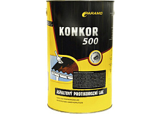 Paramo Konkor 500 asphalt anti-corrosion paint, 3.5 kg