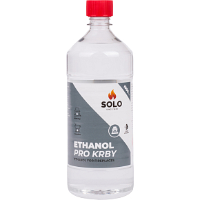 Solo Ethanol für Kamine, Brennstoff für Bio-Kamine, 1 l