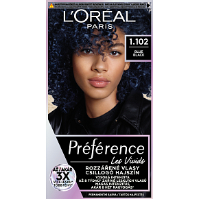 L'oreal Paris Préférence Vivid Colors Haarfarbe, Blau Schwarz 1.102