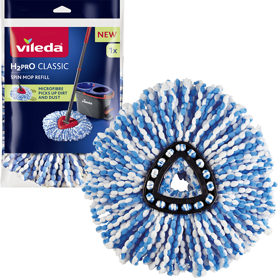 Vileda H2PRO Fransenmopp Ersatz 1 Stück