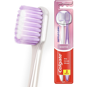 Colgate Gentle Clean Sensitive Zahnbürste 2-Pack