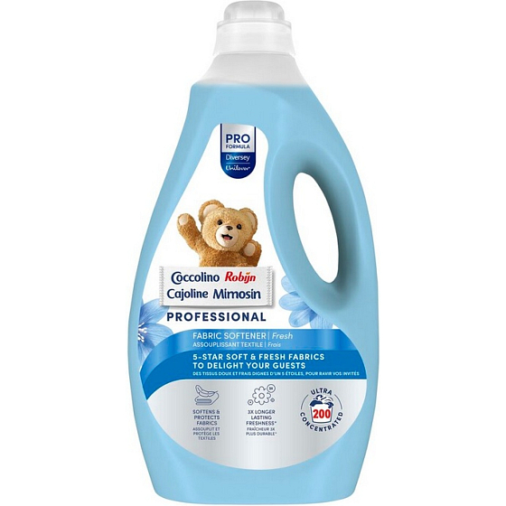 Coccolino Fresh Professional Weichspüler für Wäsche 200 Wäschen 5 l