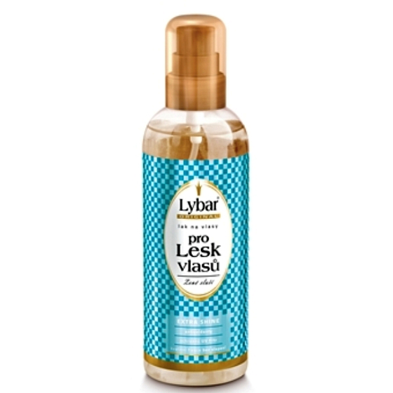 Lybar For Shine, ein stark straffendes Haarspray, das mit 200 ml befüllt werden kann