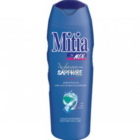 Mitia Men Sapphire 2 in 1 Duschgel und Haarshampoo 400 ml