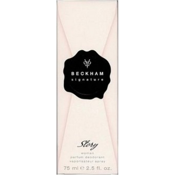 David Beckham Signature Story Frau parfümiertes Deodorantglas für Frauen 75 ml