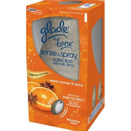 Glade Sense & Spray Orange und Spice automatischer Lufterfrischer 18 ml Spray