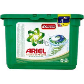 Ariel Power Kapseln Mountain Spring Gel Waschkapseln 3X Mehr Reinigungskraft 15 Stück 432 g