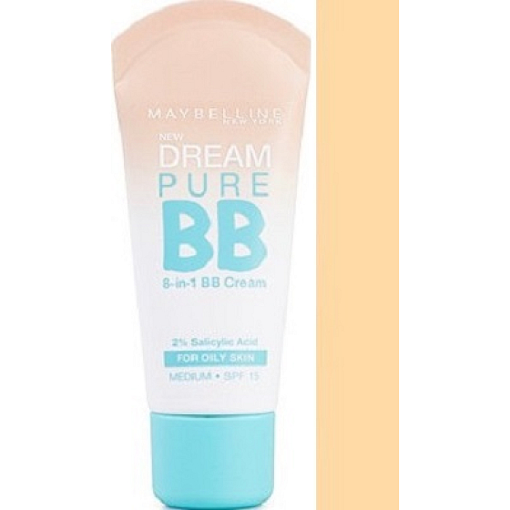 Maybelline Dream Pure 8in1 LSF15 BB Creme Licht 30 ml