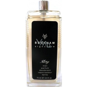 David Beckham Signature Story Männer parfümiertes Deodorantglas für Männer 75 ml Tester