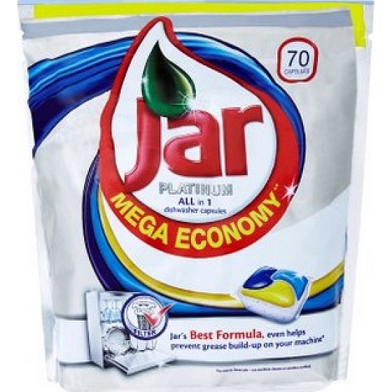Jar Platinum All in 1 Geschirrspüler Kapseln 70 Stück