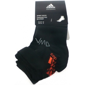 Adidas Socken schwarz Größe 39-42 3 Stück
