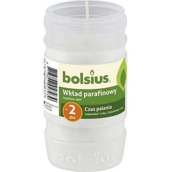 Bolsius Paraffinkerze 125 g, Brenndauer 48 Stunden 1 Stück