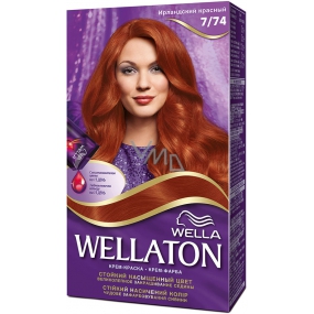 Wella Wellaton Creme Haarfarbe 7/74 Irisch rot