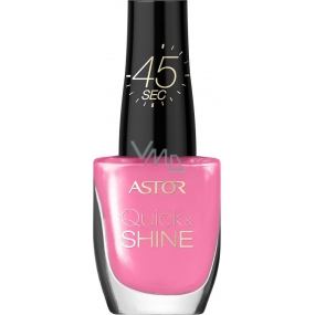 Astor Quick & Shine Nagellack Nagellack 202 Im In The Pink 8 ml