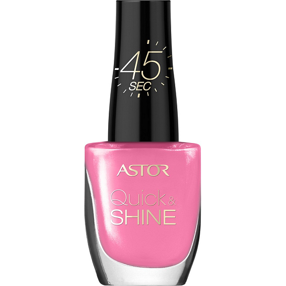 Astor Quick & Shine Nagellack Nagellack 202 Im In The Pink 8 ml
