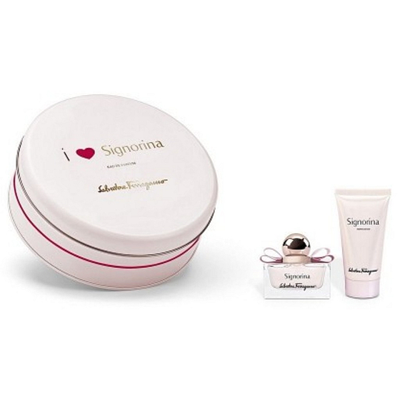 Salvatore Ferragamo Signorina parfümiertes Wasser für Frauen 30 ml + Körperlotion 50 ml, Kosmetikset