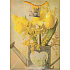 Nekupto Geschenk Papiertüte 32,5 x 26 x 13 cm Gelbe Narzissen und Tulpe 1 Stück 1098 01 KFL