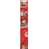 Ditipo Geschenkpapier 70 x 200 cm Weihnachten Disney Cars McQueen Typ 9 rot