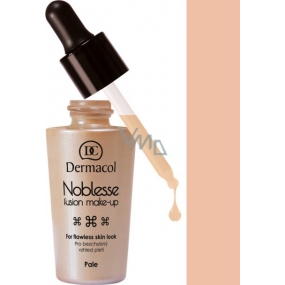 Dermacol Noblesse Fusion perfektioniert flüssiges Make-up 01 Blass 25 ml