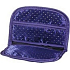 Etue Satin Tasche klein dunkelblau 14 x 9,5 x 1 cm