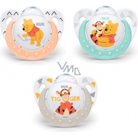 Nuk Trendline Disney Winnie the Pooh Kieferorthopädische Silikondecke 6-18 Monate 1 Stück